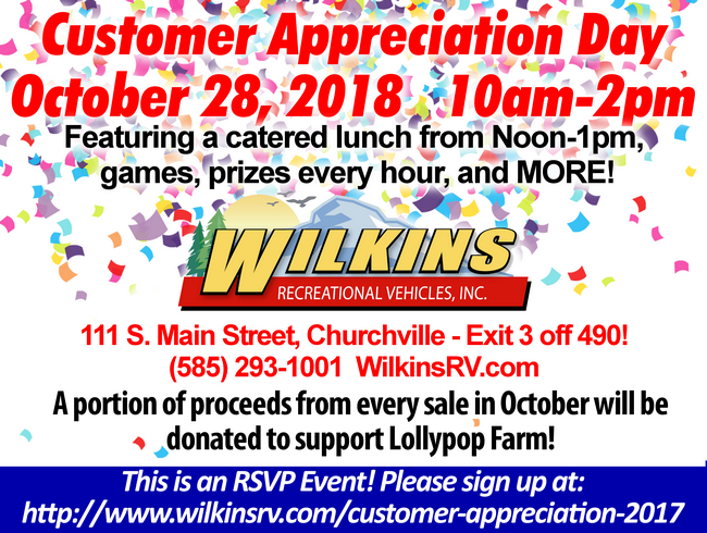 customer appreciation signs