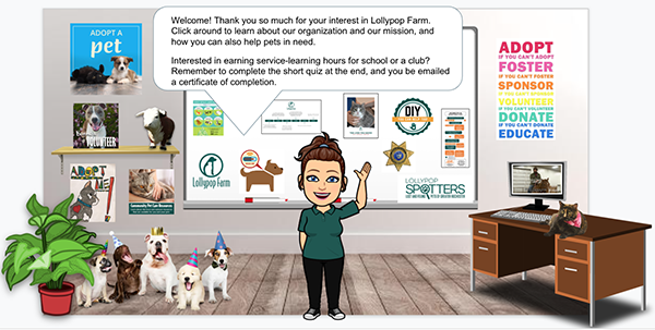 Bitmoji ServiceLearning
