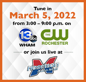 Tune in on 13wham CW or join us at Hoselton