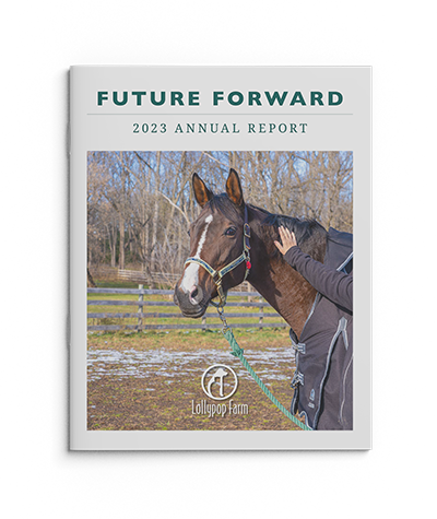 Lollypop Farm 2023 Annual Report Cover
