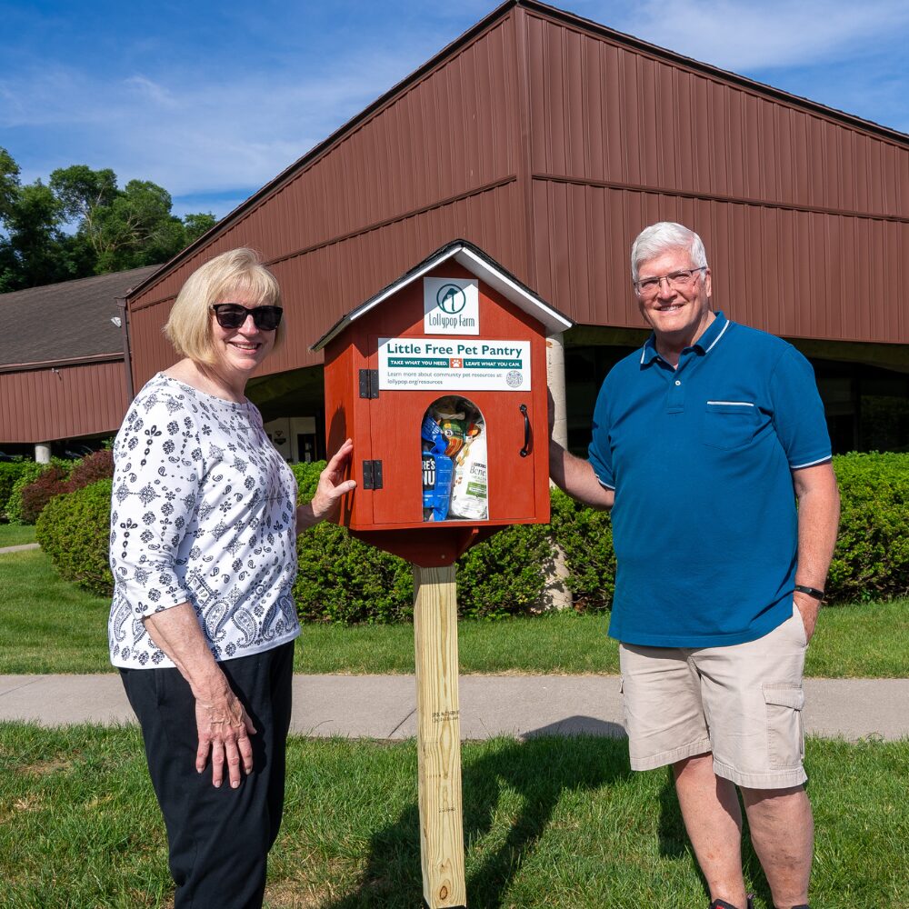 The Little Free Pet Pantry Lollypop Farm